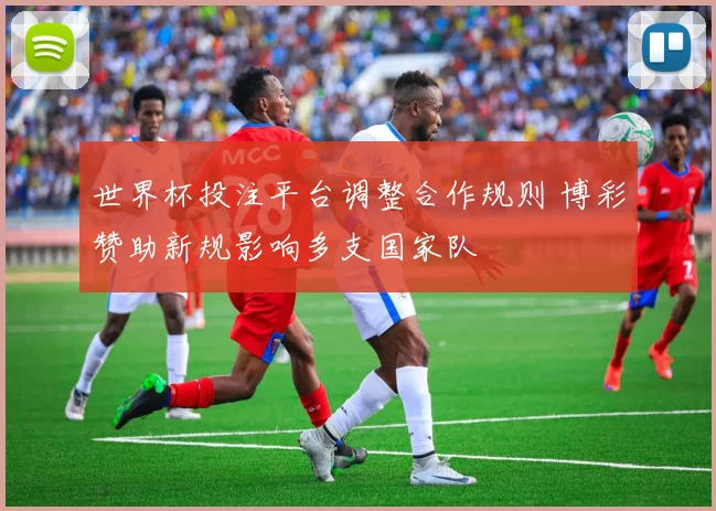 世界杯投注平台调整合作规则 博彩赞助新规影响多支国家队