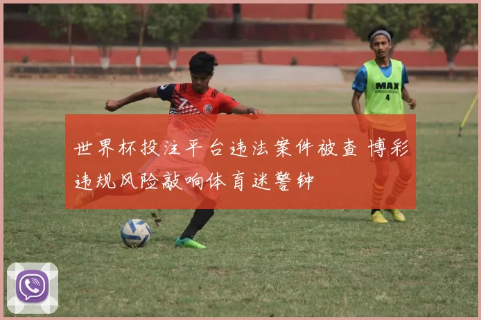 世界杯投注平台违法案件被查 博彩违规风险敲响体育迷警钟